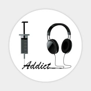 I am A Music Addict Magnet